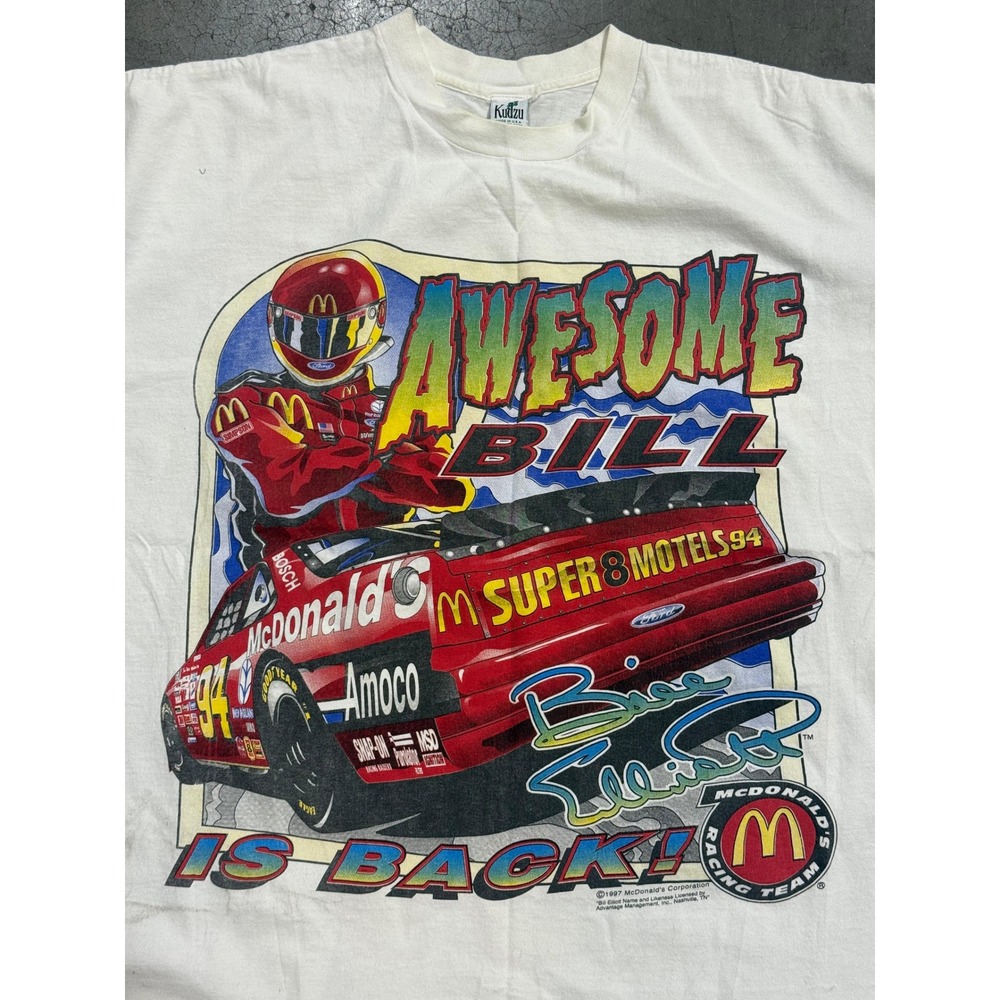 Awesome Bill From Dawsonville 94 NASCAR Racing T Shirt Men's